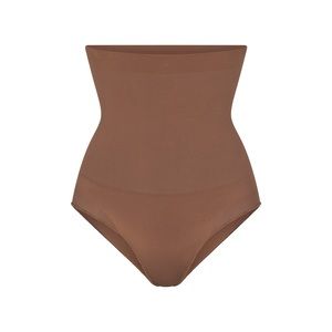 SKIMS Core Control High-Waisted Brief - Cocoa (XL) - New Without Tags